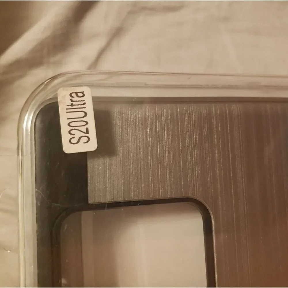Silver S20 Ultra Phone Case